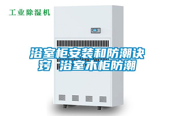 浴室柜安装和防潮诀窍 浴室木柜防潮