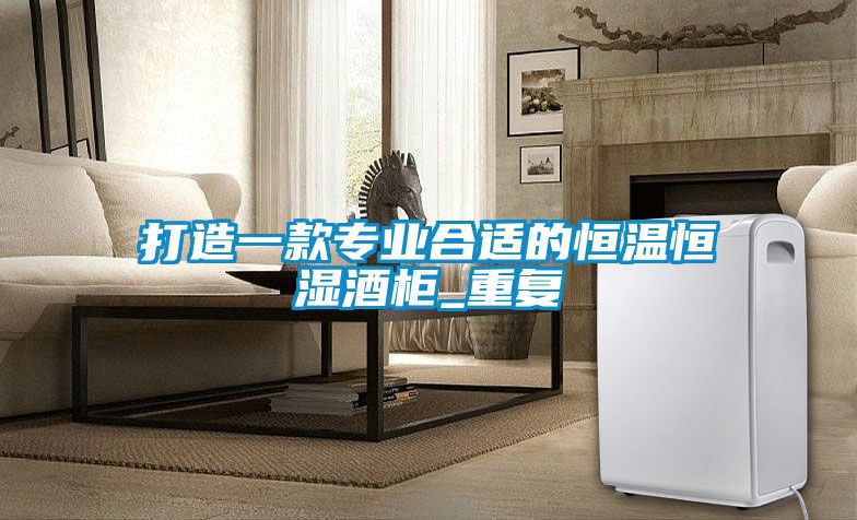 打造一款专业合适的恒温恒湿酒柜_重复