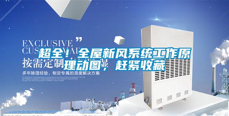 超全！全屋新风系统工作原理动图，赶紧收藏