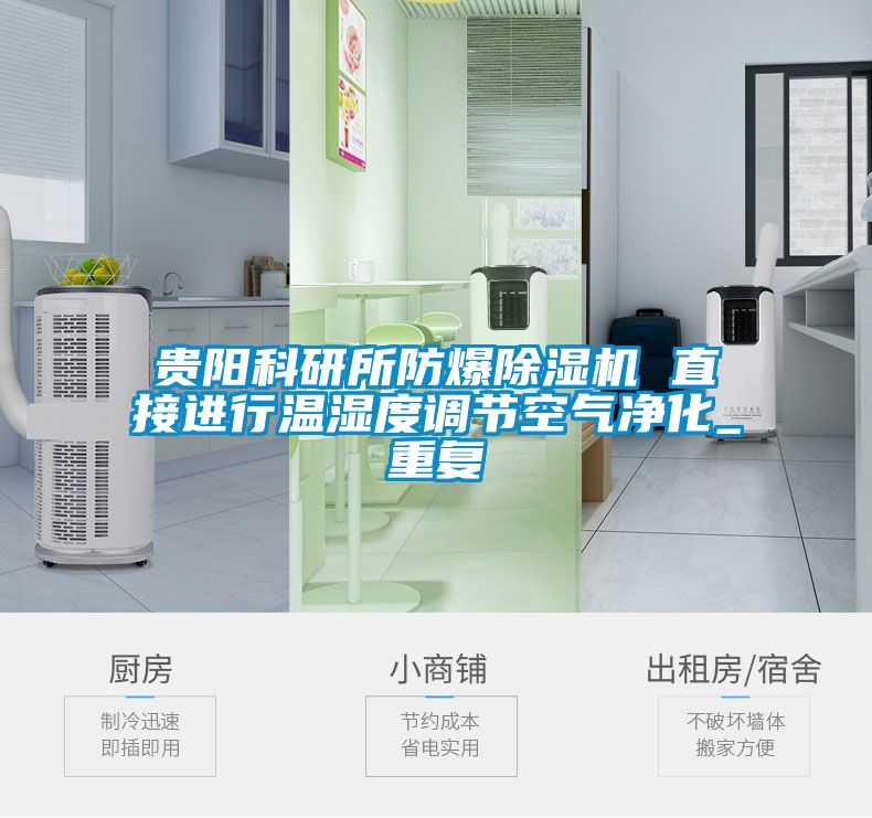 贵阳科研所防爆除湿机 直接进行温湿度调节空气净化_重复