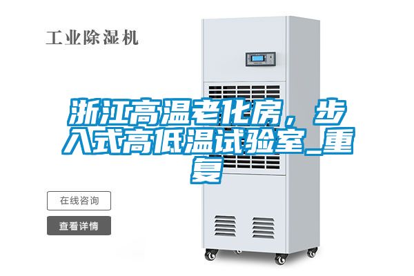 浙江高温老化房，步入式高低温试验室_重复
