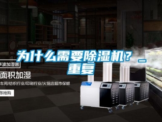行业资讯为什么需要除湿机？_重复