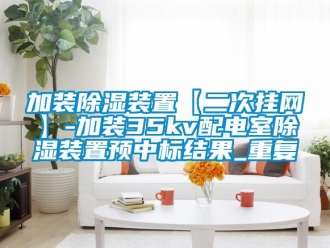 行业资讯加装除湿装置【二次挂网】-加装35kv配电室除湿装置预中标结果_重复
