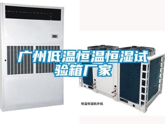 知识百科广州低温恒温恒湿试验箱厂家