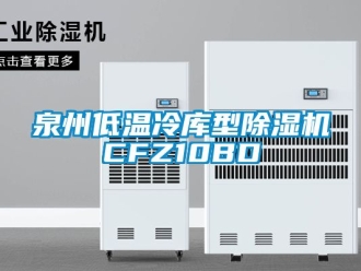 行业资讯泉州低温冷库型除湿机CFZ10BD