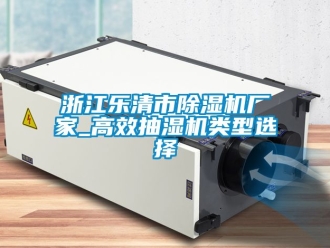 企业动态浙江乐清市除湿机厂家_高效抽湿机类型选择
