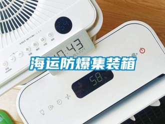 企业动态海运防爆集装箱