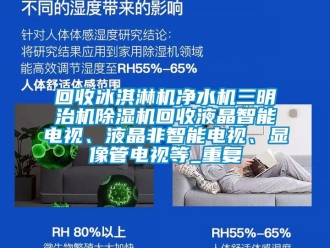 行业资讯回收冰淇淋机净水机三明治机除湿机回收液晶智能电视、液晶非智能电视、显像管电视等_重复