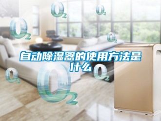 行业资讯自动除湿器的使用方法是什么