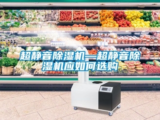 企业动态超静音除湿机—超静音除湿机应如何选购