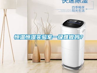 知识百科恒温恒湿实验室一级难做吗？