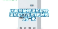 沈阳泳池除湿热泵除湿热泵工作原理,除湿机厂家