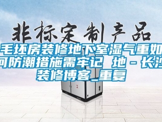 企业动态毛坯房装修地下室湿气重如何防潮措施需牢记 地－长沙装修博客_重复