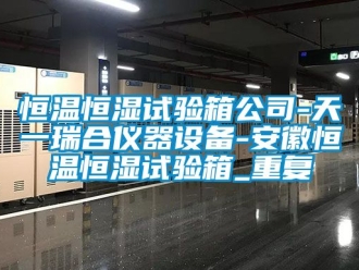 知识百科恒温恒湿试验箱公司-天一瑞合仪器设备-安徽恒温恒湿试验箱_重复