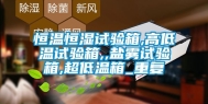 恒温恒湿试验箱,高低温试验箱,,盐雾试验箱,超低温箱_重复