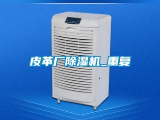 行业资讯皮革厂除湿机_重复