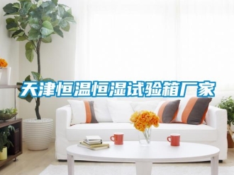 知识百科天津恒温恒湿试验箱厂家