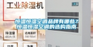 恒温恒湿空调品牌有哪些？恒温恒湿空调的选购指南