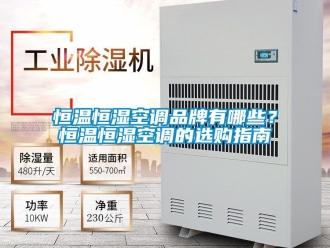 知识百科恒温恒湿空调品牌有哪些？恒温恒湿空调的选购指南