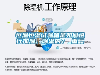 知识百科恒温恒湿试验箱是如何进行加湿、除湿的？_重复