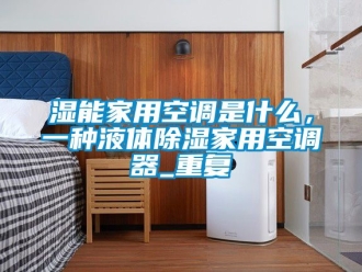 行业资讯湿能家用空调是什么，一种液体除湿家用空调器_重复