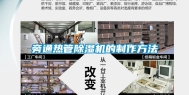 旁通热管除湿机的制作方法