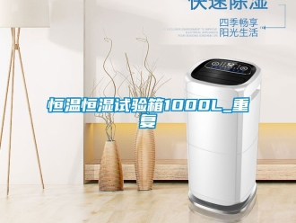 知识百科恒温恒湿试验箱1000L_重复