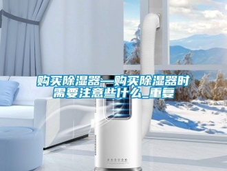 行业资讯购买除湿器—购买除湿器时需要注意些什么_重复