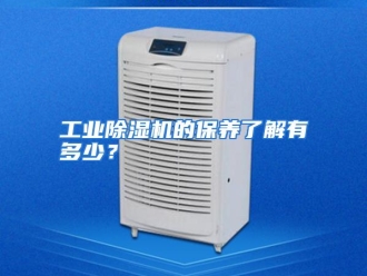 常见问题工业除湿机的保养了解有多少？