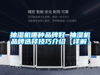 企业动态抽湿机哪种品牌好 抽湿机品牌选择技巧介绍【详解】