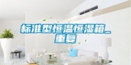标准型恒温恒湿箱_重复