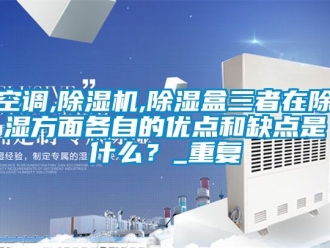 行业资讯空调,除湿机,除湿盒三者在除湿方面各自的优点和缺点是什么？_重复