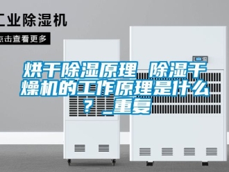 行业资讯烘干除湿原理 除湿干燥机的工作原理是什么？_重复