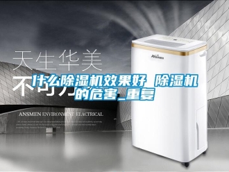 行业资讯什么除湿机效果好 除湿机的危害_重复