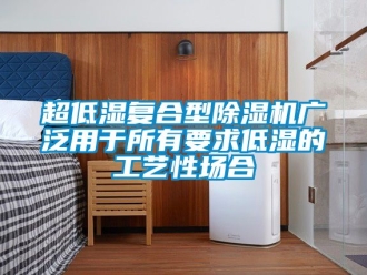 企业动态超低湿复合型除湿机广泛用于所有要求低湿的工艺性场合