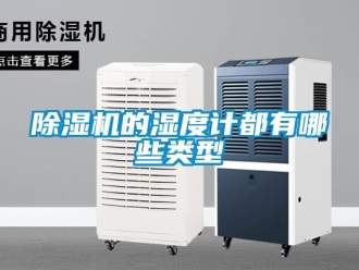 常见问题除湿机的湿度计都有哪些类型