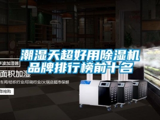 企业动态潮湿天超好用除湿机品牌排行榜前十名