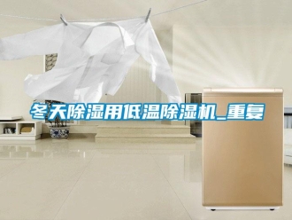 行业资讯冬天除湿用低温除湿机_重复