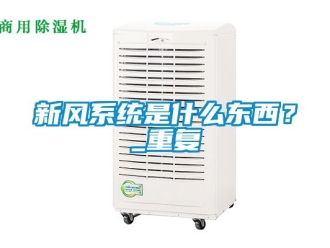 企业动态新风系统是什么东西？_重复