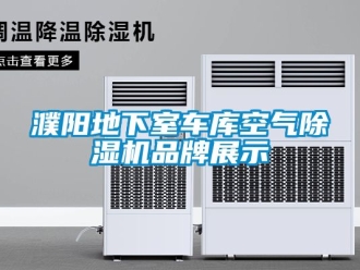 企业动态濮阳地下室车库空气除湿机品牌展示