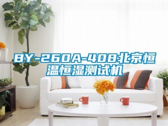 常见问题BY-260A-408北京恒温恒湿测试机