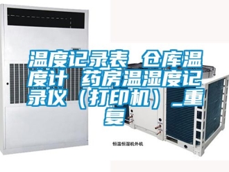 企业动态温度记录表 仓库温度计 药房温湿度记录仪（打印机）_重复