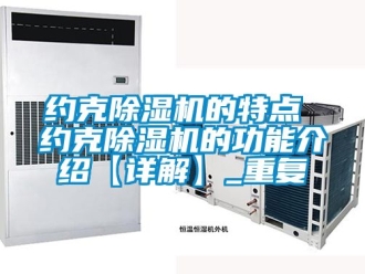 行业资讯约克除湿机的特点 约克除湿机的功能介绍【详解】_重复