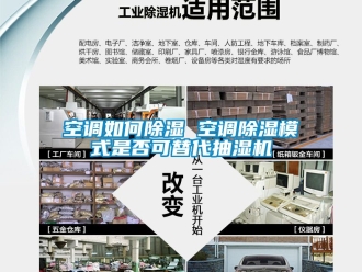 行业资讯空调如何除湿 空调除湿模式是否可替代抽湿机