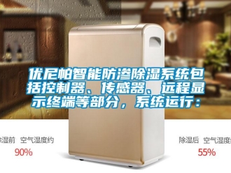 行业资讯优尼帕智能防渗除湿系统包括控制器、传感器、远程显示终端等部分，系统运行：