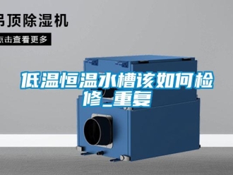 知识百科低温恒温水槽该如何检修_重复