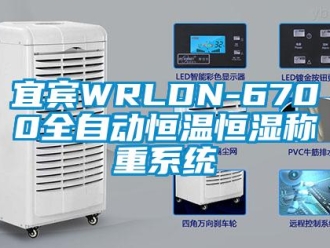 知识百科宜宾WRLDN-6700全自动恒温恒湿称重系统