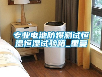 知识百科专业电池防爆测试恒温恒湿试验箱_重复