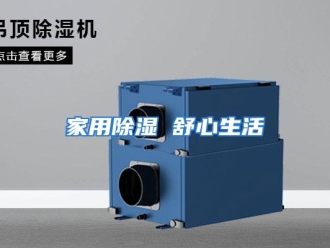行业资讯家用除湿 舒心生活