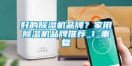 好的除湿机品牌？家用除湿机品牌推荐_1_重复